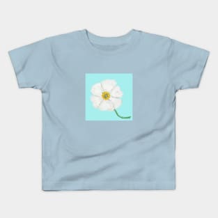 Sissinghurst White Poppy Kids T-Shirt